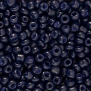 Glasperlen rocailles 8/0 (3mm) Dark blue